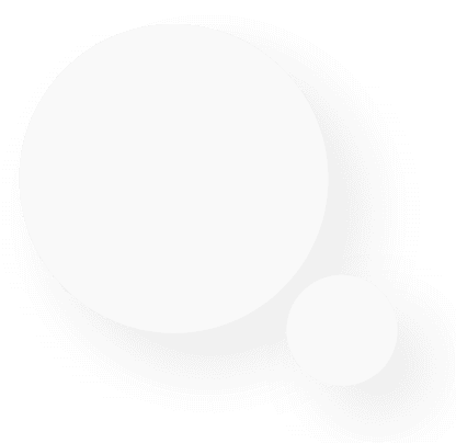 A black and white image of two circles.