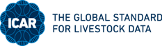 A green banner with the words " the global for livestock."